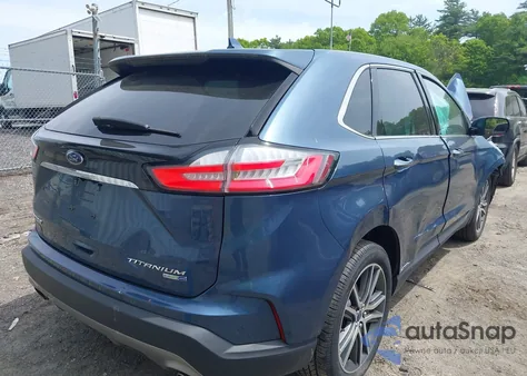 2019 Ford Edge Titanium z USA, uszkodzony, nr VIN 2FMPK4K94KBB51903